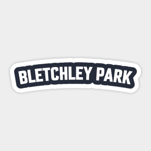 BLETCHLEY PARK Sticker